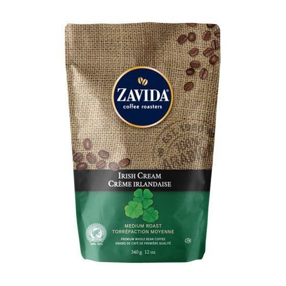 Кава Zavida Irish Cream "Ірландський Крем" Обсмаження Середнє 340г