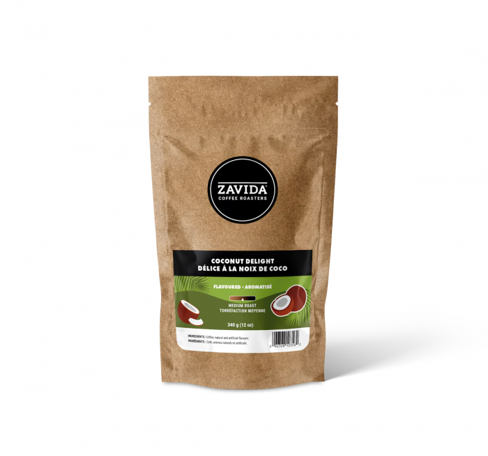 Кава Zavida Coconut Delight "Кокосове Захоплення" Обсмаження Середнє 340г