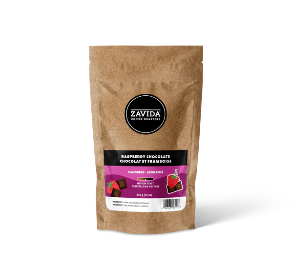 Кава Zavida Raspberry Chocolate "Малина Шоколад" Обсмаження Середнє 340г