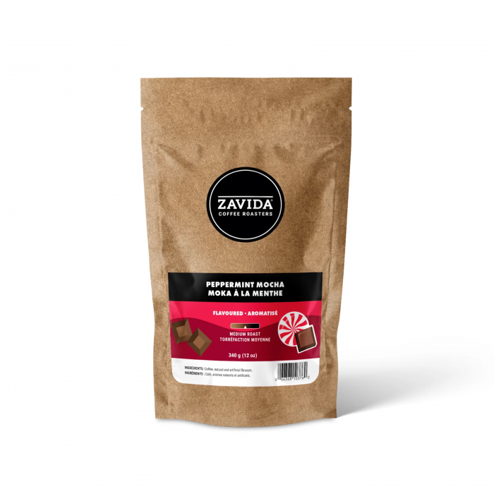 Кава Zavida Peppermint Mocha Coffee 'Мокко з перцевою м'ятою' Обсмаження Середнє 340г