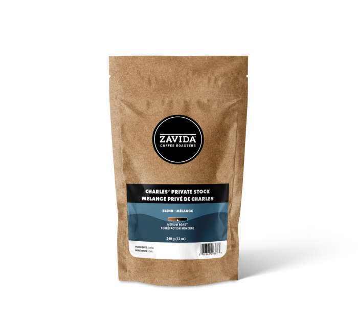 Кава Zavida Charles' Private Stock "Приватні Акції Чарльза" Обсмаження Середнє 340г