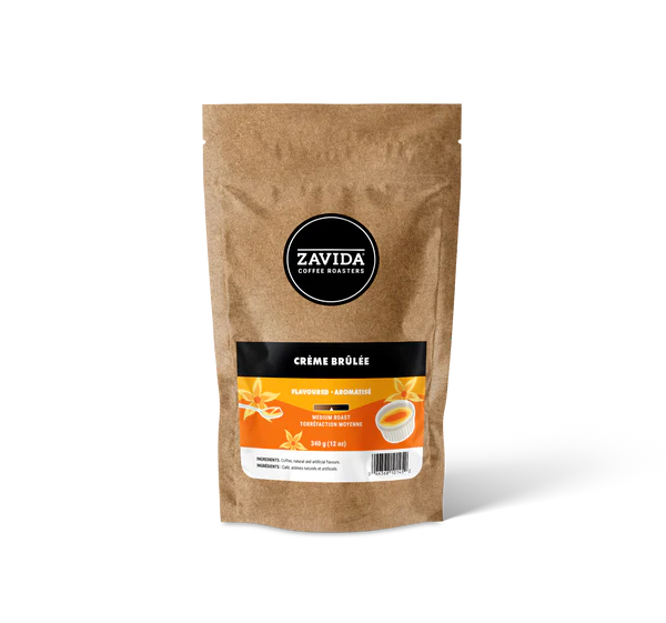 Кава Zavida Creme Brulee "Крем-Брюле" Обсмаження Середнє 340г (мелена)