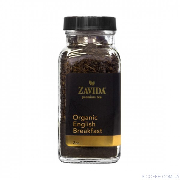 Чай Zavida Organic English Breakfast Loose Leaf Tea "Английский Завтрак Органический" 57г