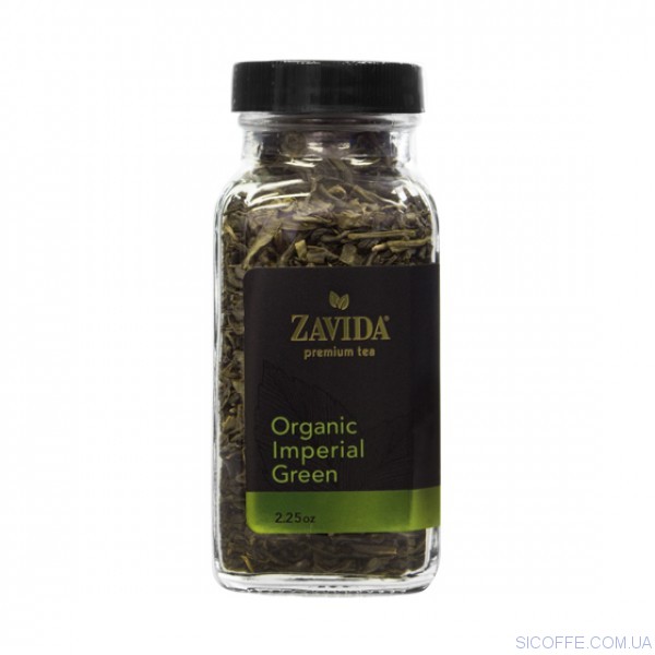 Чай Zavida Organic Imperial Green Loose Leaf Tea "Оганический зеленый Империал" 57г